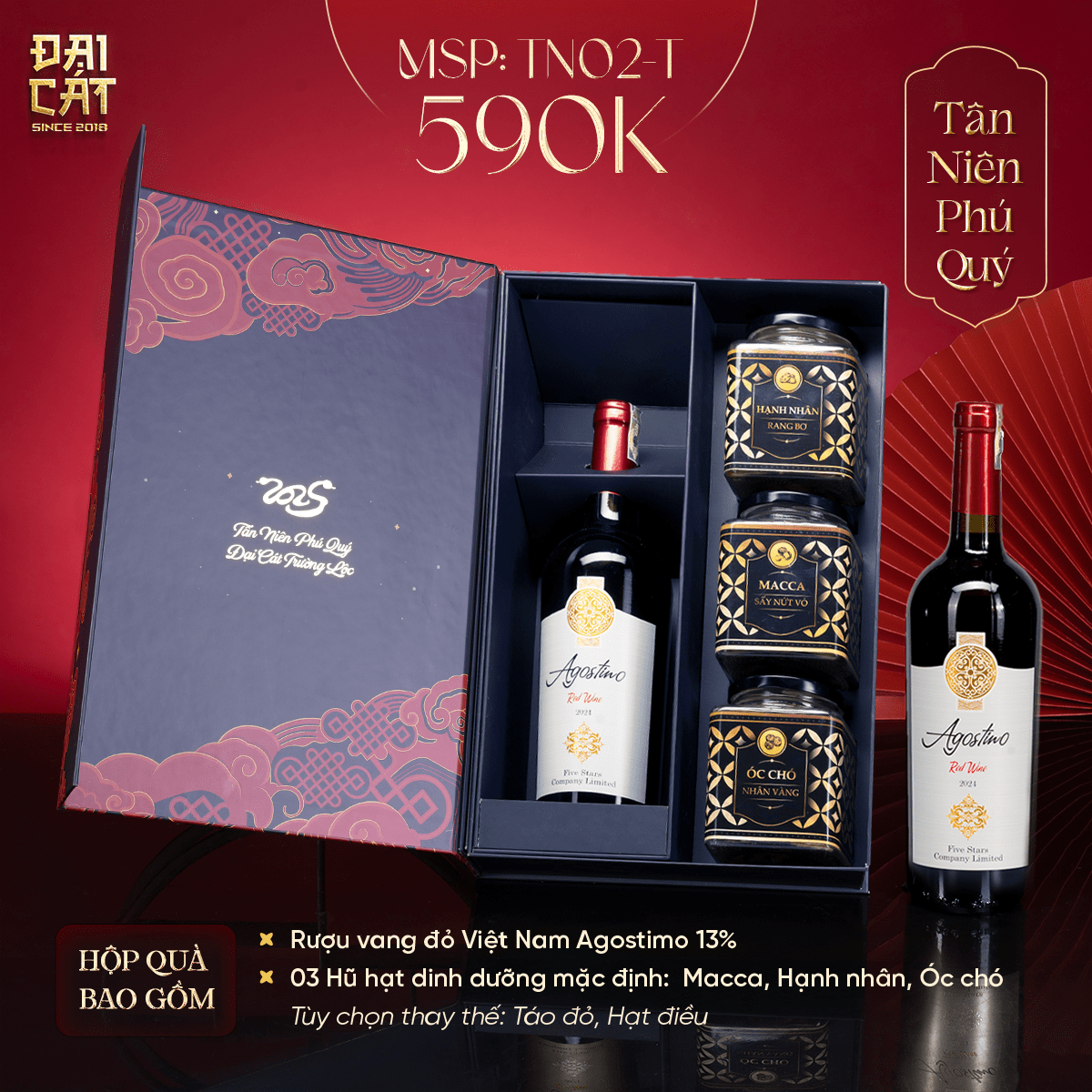 Set Quà Tân Niên Phú Quý 2 TN02-T